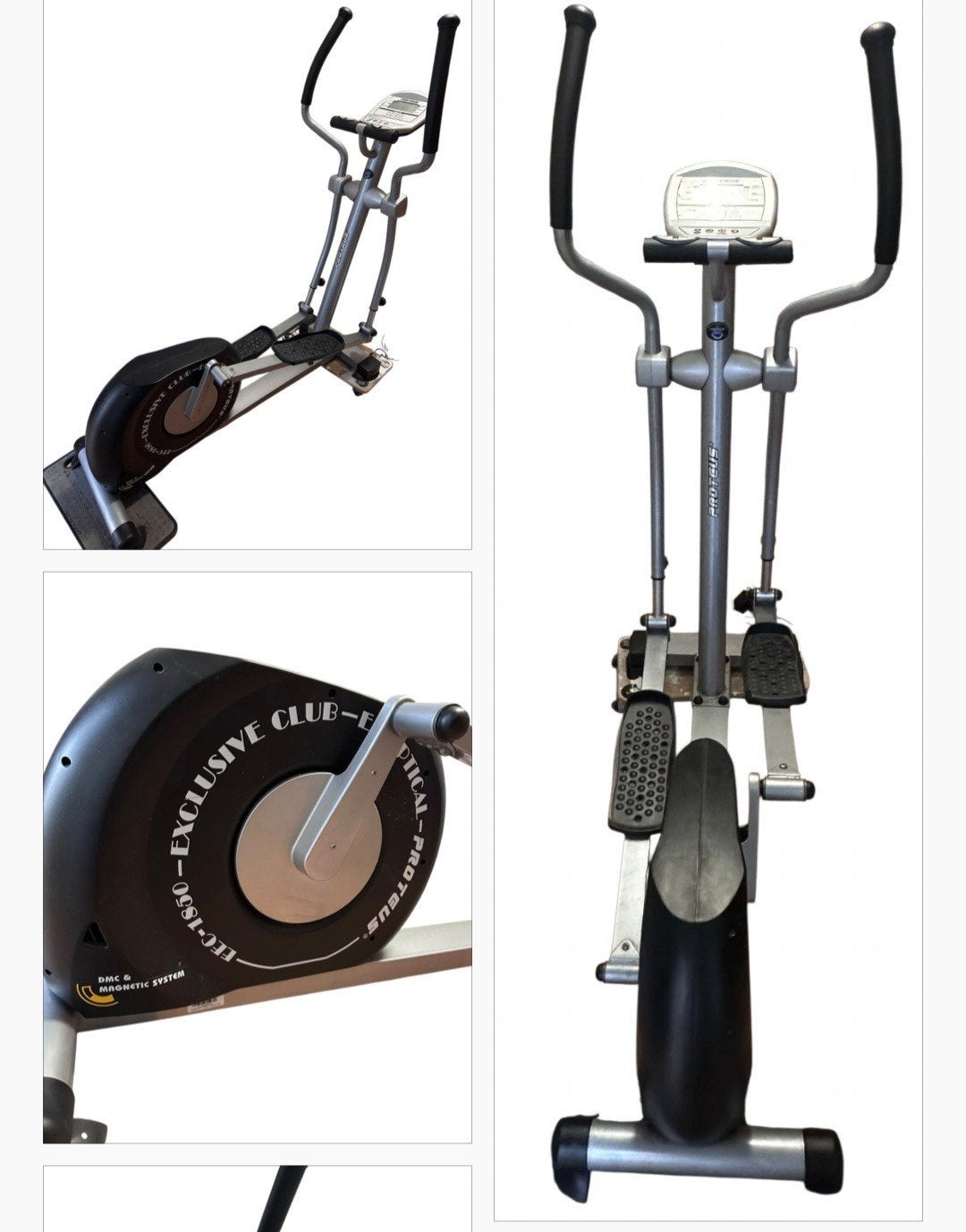 Proteus EEC-1850 Club-E cross trainer hometrainer 10+ stand, Ophalen, Nvt, Nvt, Nvt
