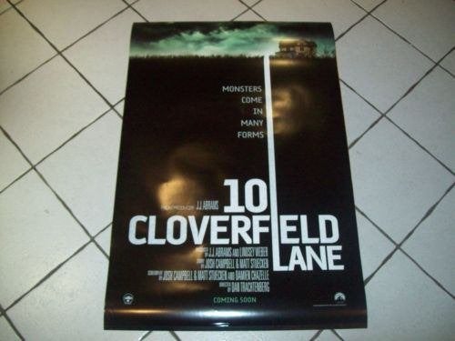 10  CLOVERFIELD   LANE     filmposter., Rechthoekig Staand, Verzenden, Nieuw, A1 t/m A3