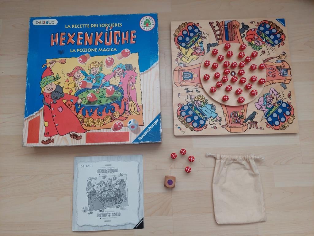 Houten spel Heksenkeuken van Ravensburger, Ophalen of Verzenden, Gebruikt, Ravensburger