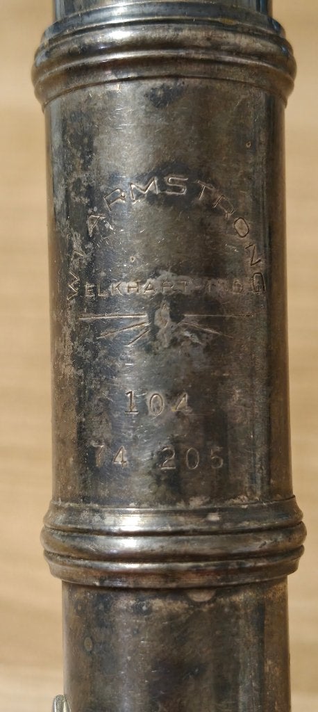 Dwarsfluit Armstrong, Ophalen of Verzenden, Gebruikt, Dwarsfluit