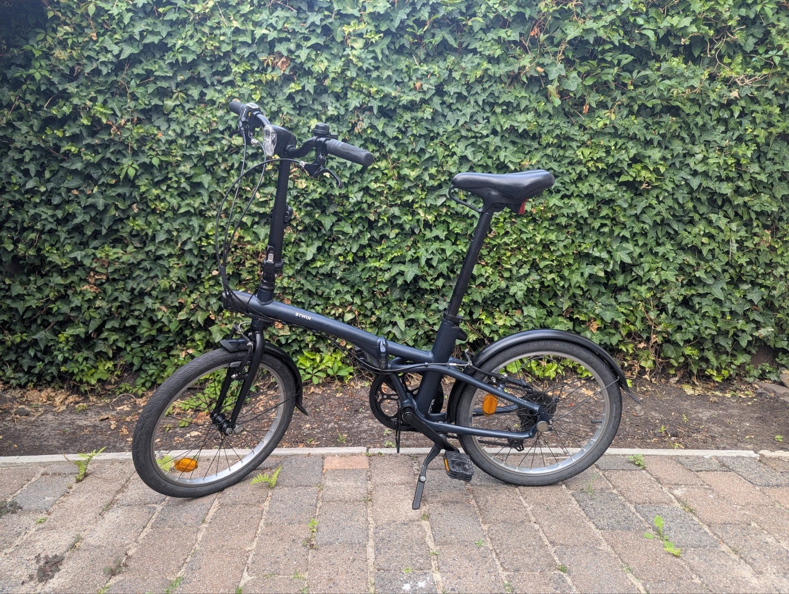 Decathlon Btwin Fold 500 (Tilt 500) Vouwfiets - 7 versn., Fietsen en Brommers, Fietsen | Vouwfietsen, 20 inch of meer, Velgrem