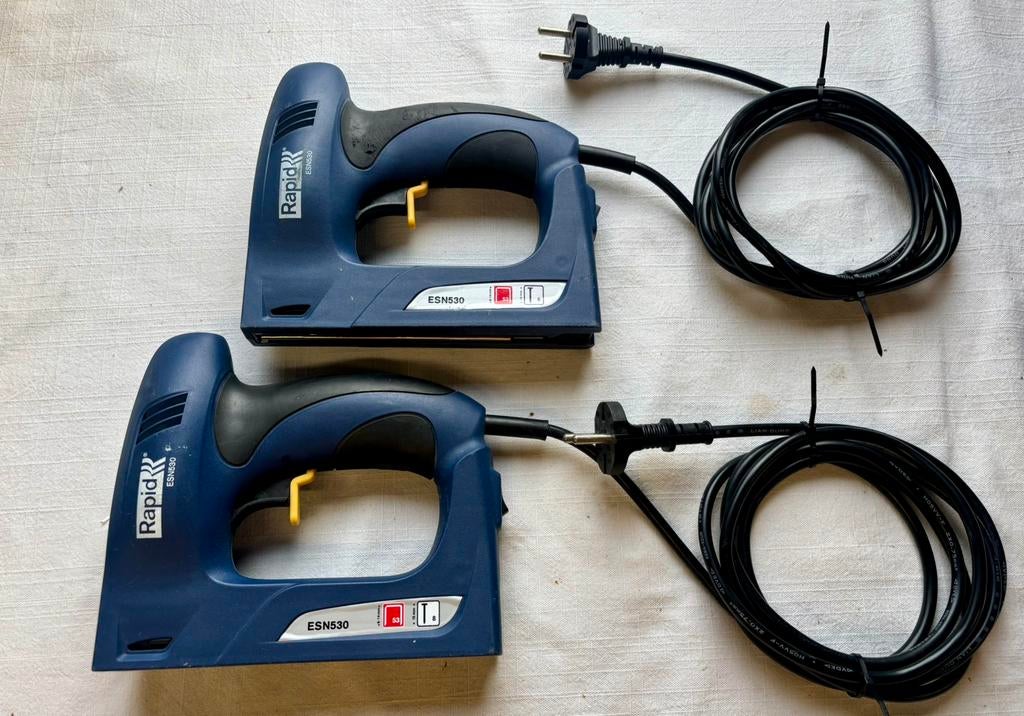 Rapid ESN530 Elektrische Tacker 2x, Ophalen of Verzenden, Gebruikt
