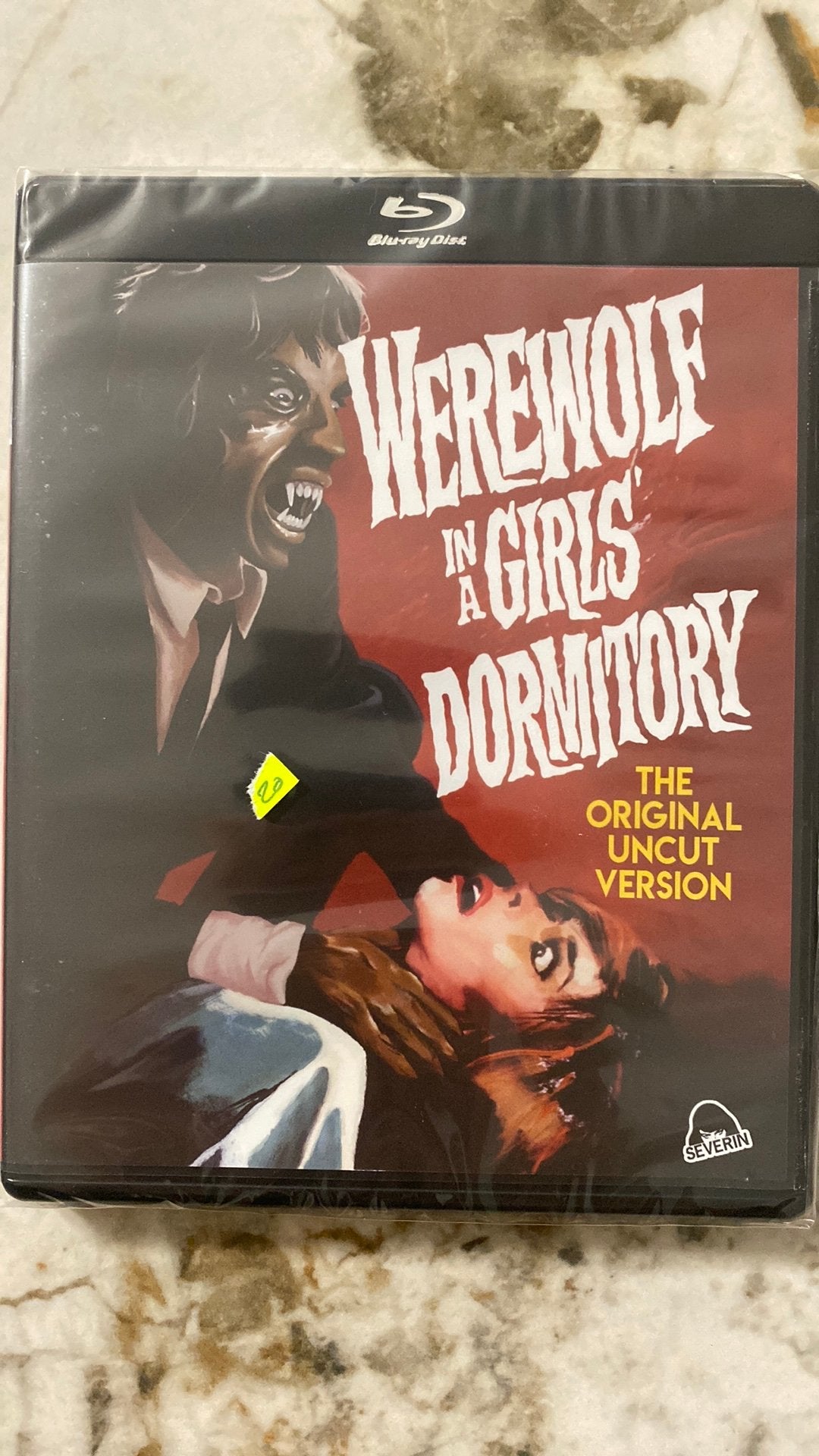 Werewolf in a girls dormitory blu ray NIEUW horror, Ophalen of Verzenden, Nieuw in verpakking, Horror