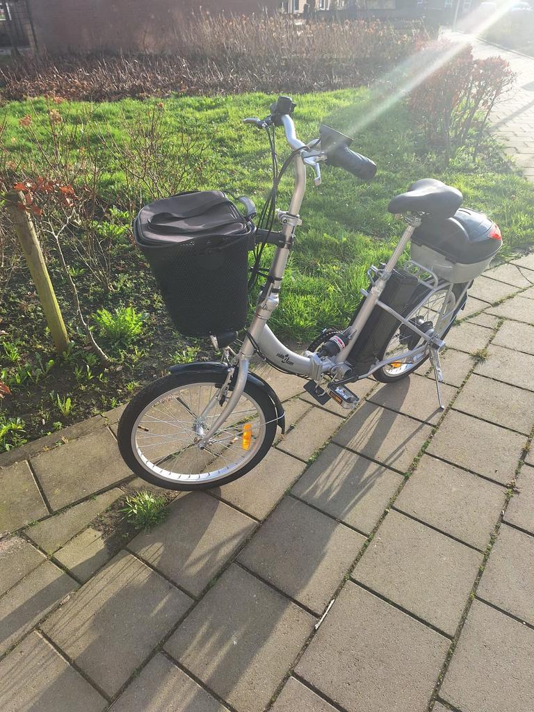Elektrische vouwfiets, alles doet het, zo goed als nieuw, Fietsen en Brommers, Elektrische fietsen, Zo goed als nieuw, Minder dan 47 cm