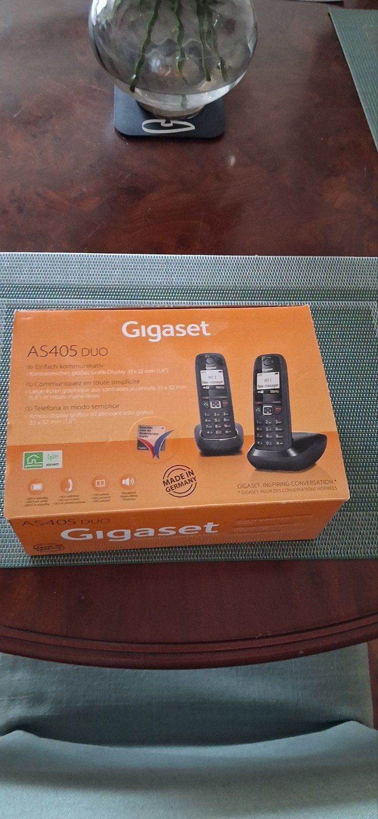 Gigaset AS405 DUO, Ophalen, Gebruikt, 2 handsets
