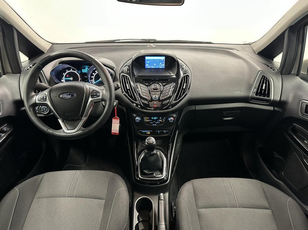 Ford B-Max 1.0 EcoBoost Titanium NAVI TREKHAAK LM ECC CRUISE, Auto's, Voorwielaandrijving, Euro 5, Gebruikt, Origineel Nederlands