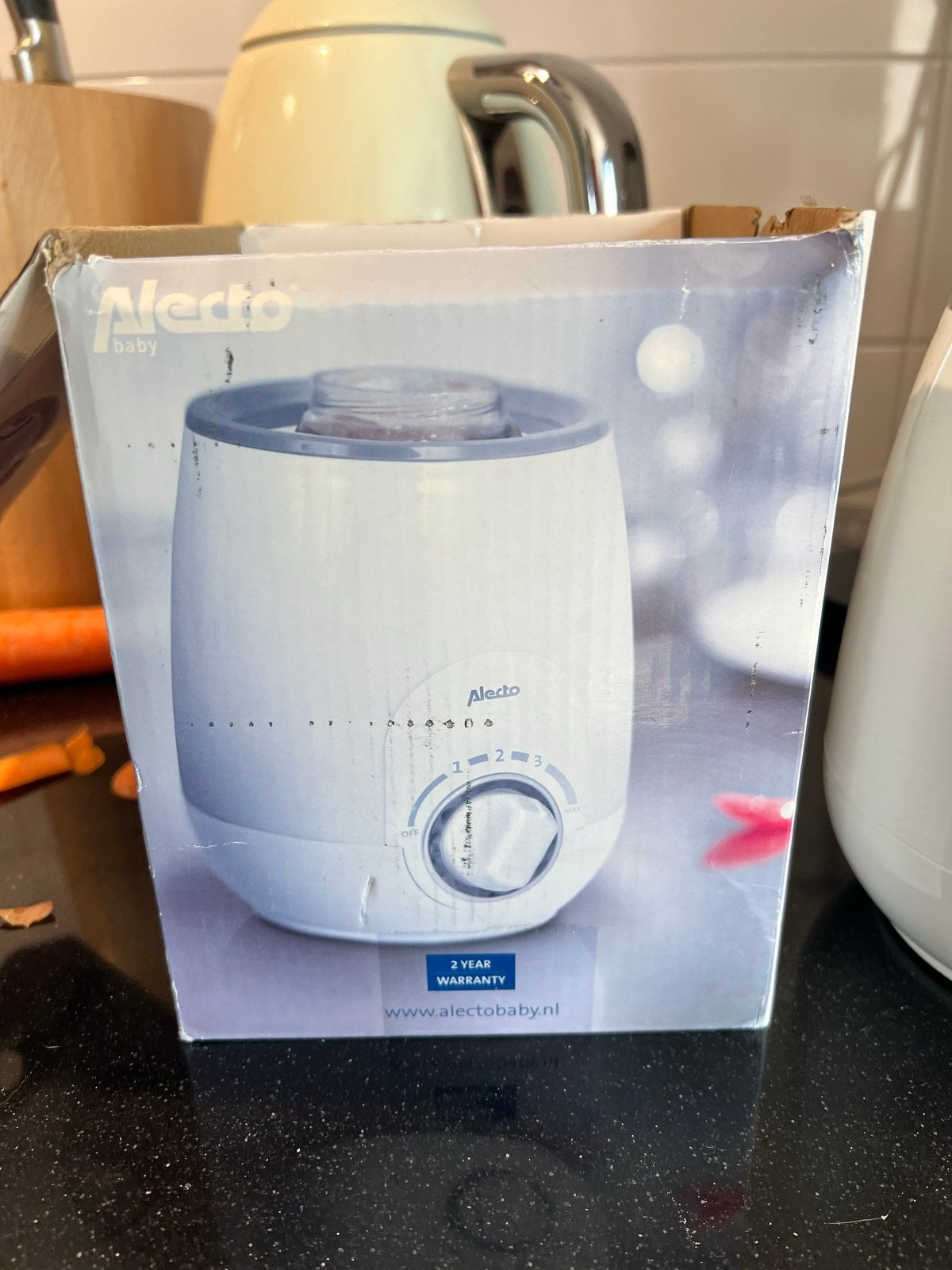 Alecto Baby Flessenwarmer - Handig en Snel, Ophalen of Verzenden, Gebruikt, Flessen- of potjesverwarmer, Alecto