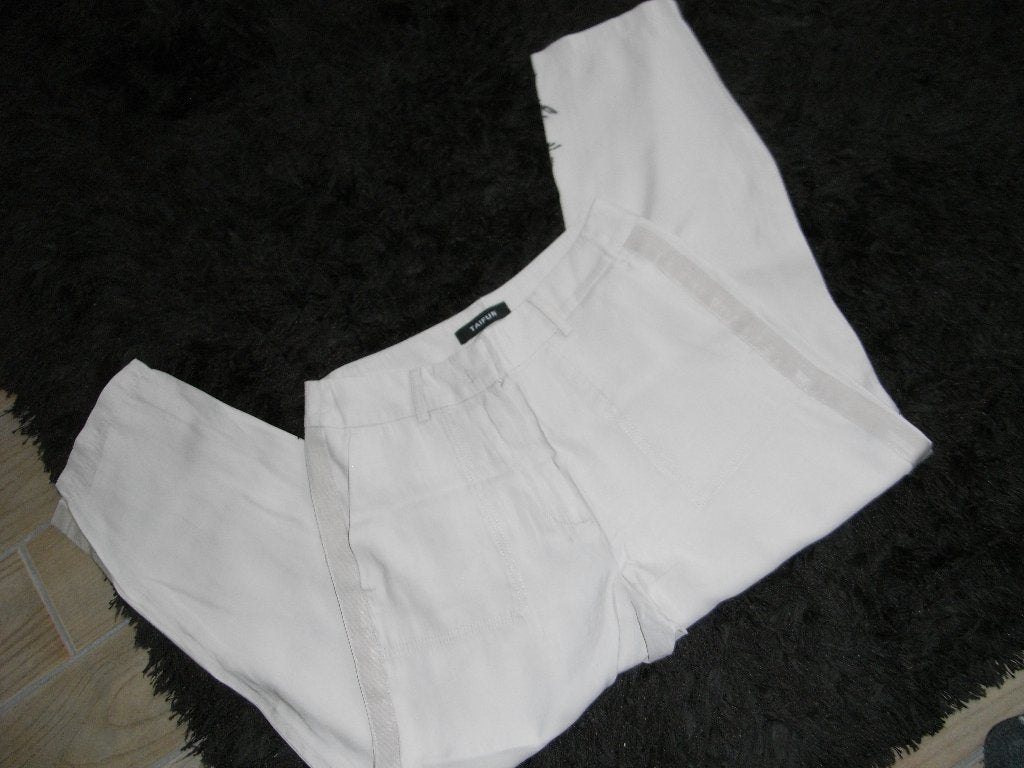 TAIFUN dunne zomerbroek/broek creme/wit mt 36/38, NIEUW!, Kleding | Dames, Overige kleuren, Nieuw, Ophalen of Verzenden, Taifun