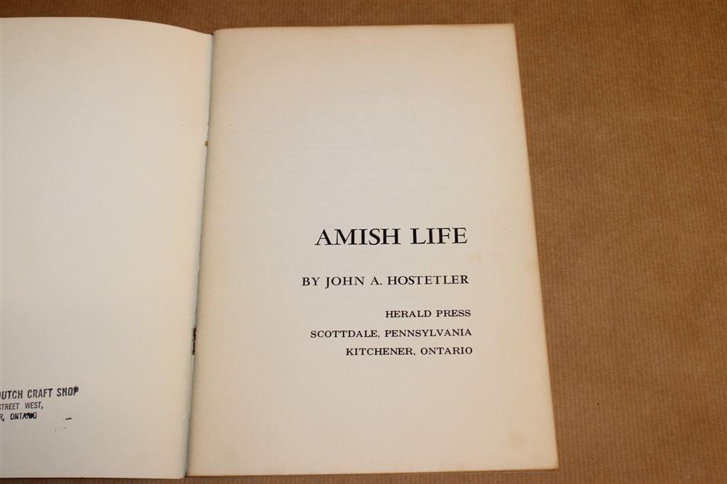 Amish Life — Geloof, Gemeenschap & Cultuur met Foto\'s 1975, Ophalen of Verzenden, Gelezen, Azië