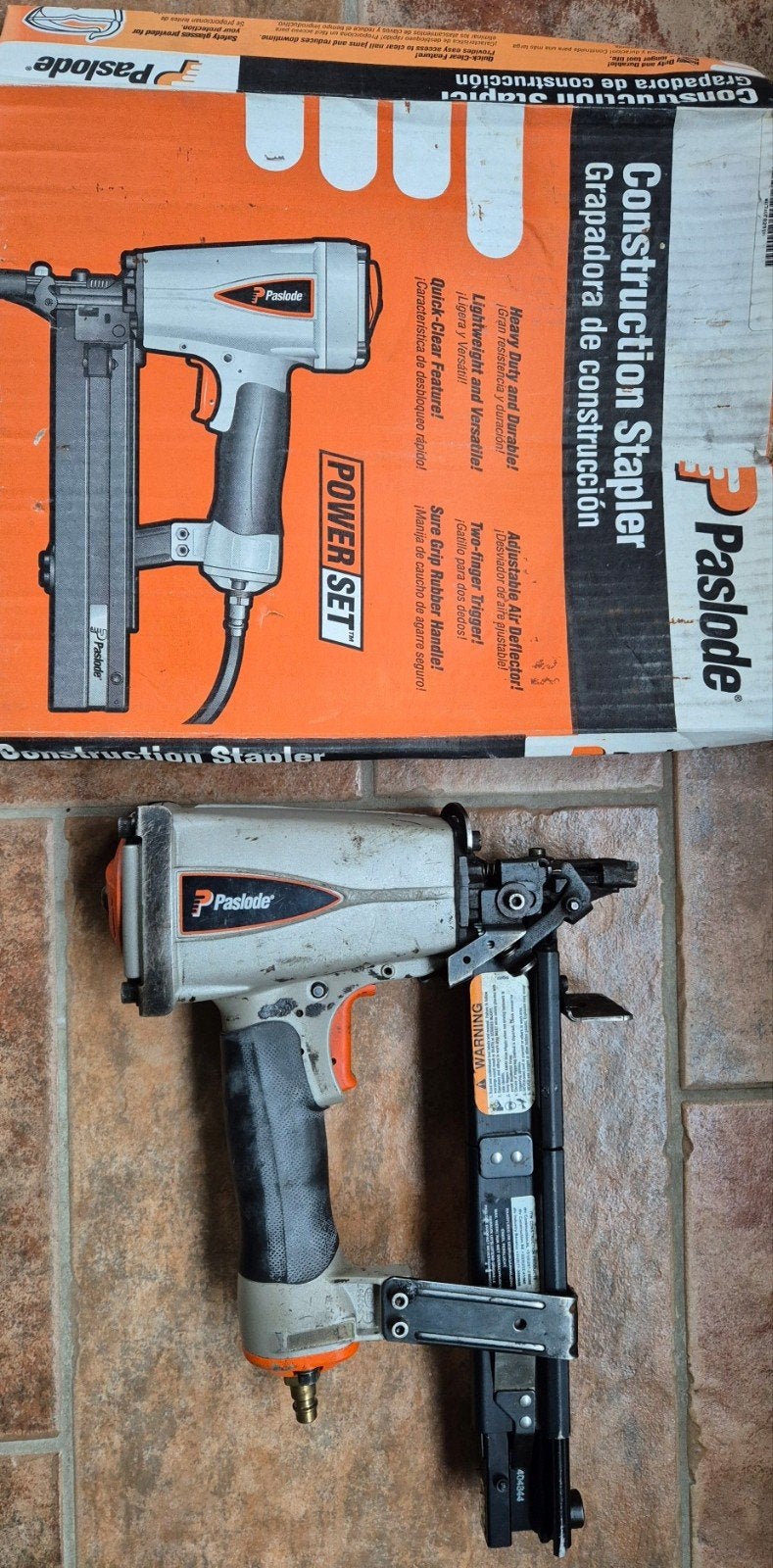 Paslode S150-W16R Constructie Nietmachine, Ophalen of Verzenden, Gebruikt