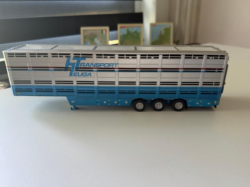 WSI Model HT Transport Vee Trailer Schaal 1:50, Overige merken, 1:50 of kleiner, Ophalen of Verzenden, Zo goed als nieuw