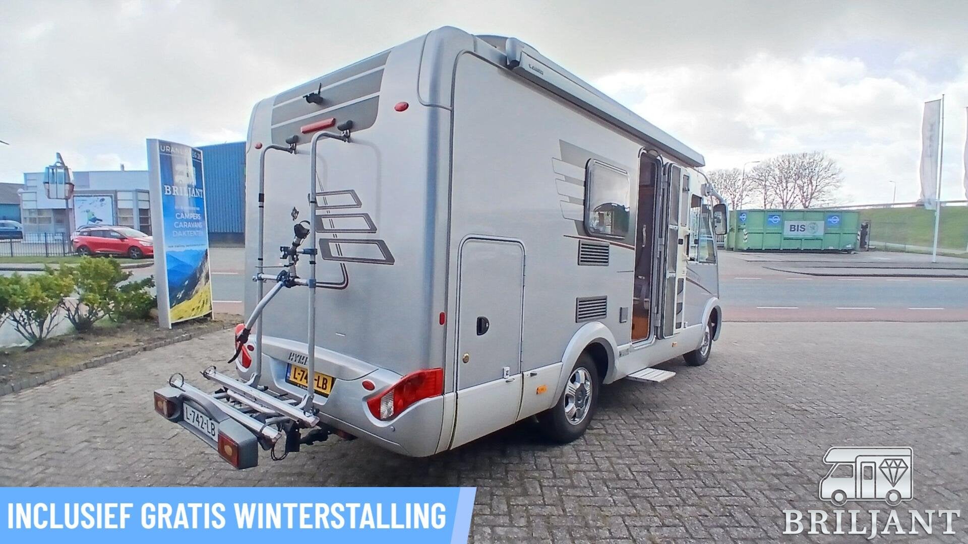 Hymer EX 522.. 2007 dwarsbed, Integraal, Ringverwarming, Airconditioning, Tot en met 2