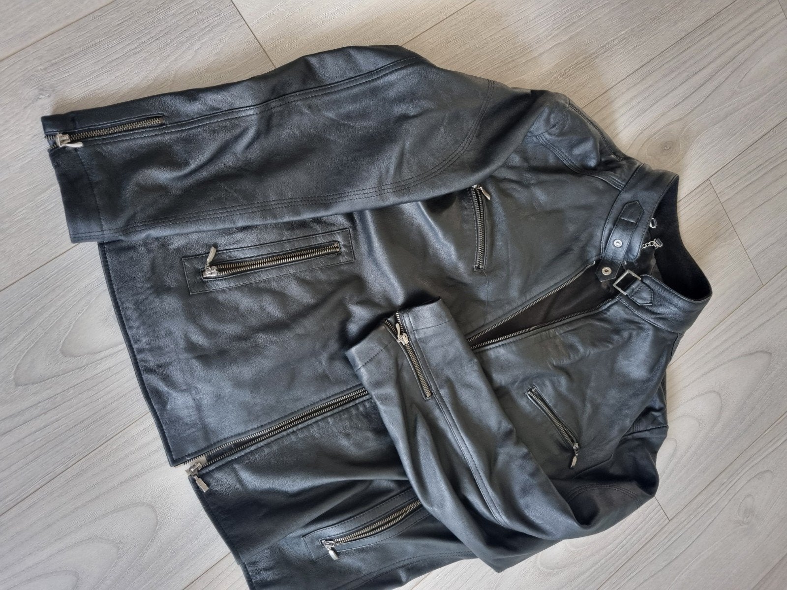 Moie echt leer maat 60 L of XL Heren, Kleding | Heren, Bodywarmers, Ophalen of Verzenden
