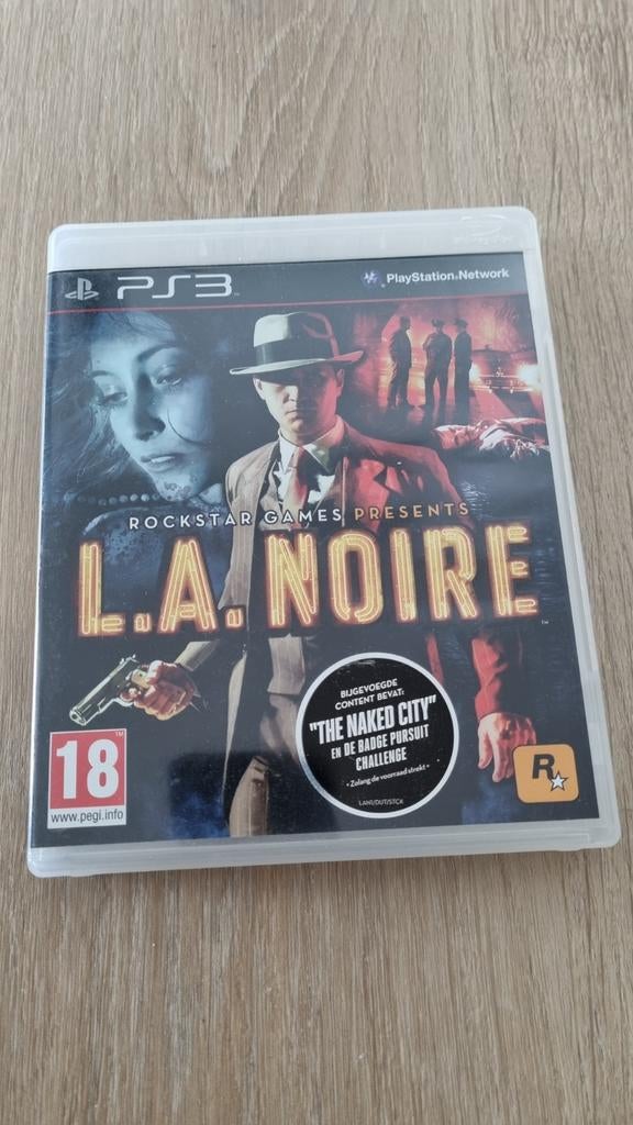 L.A. Noire PS3, Spelcomputers en Games, Ophalen of Verzenden