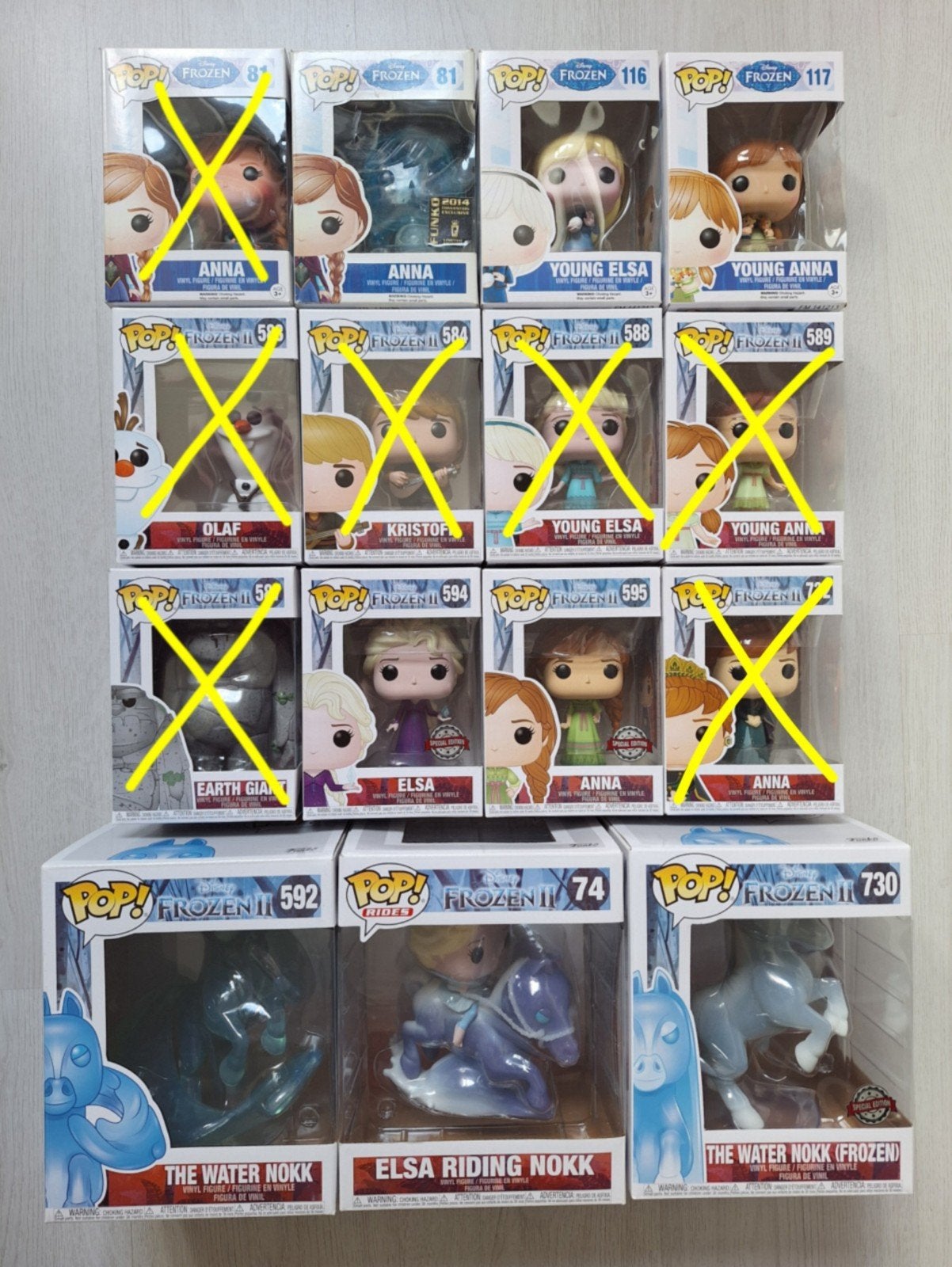 Disney Funko Frozen pops, Ophalen of Verzenden, Nieuw
