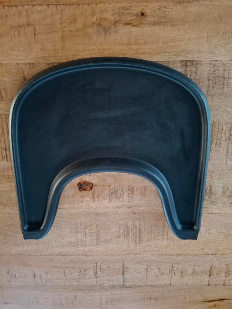 Stokke Tripp Trapp tray eetblad zwart, Kinderen en Baby's, Kinderstoelen, Ophalen, Gebruikt, Overige typen, Afneembaar eetblad