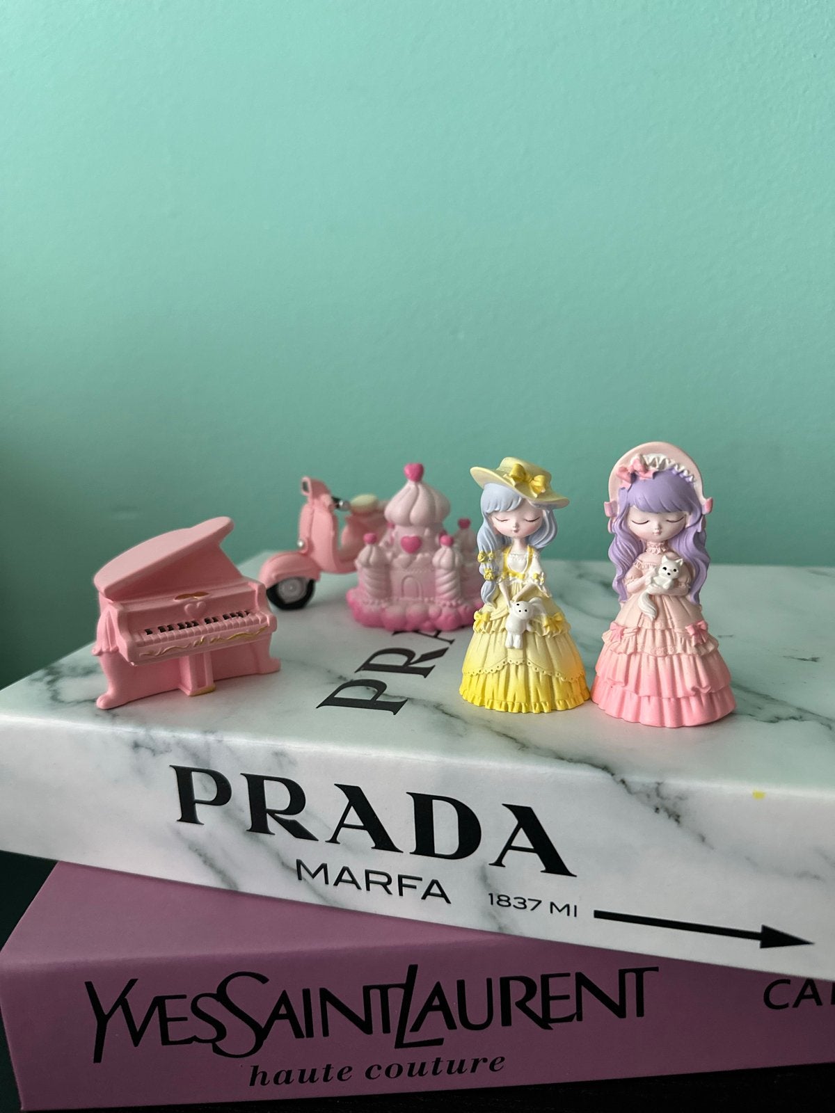 PRINSES - Beeldjes | Kasteel | Piano | Scooter | Prinsessen, Ophalen of Verzenden, Zo goed als nieuw
