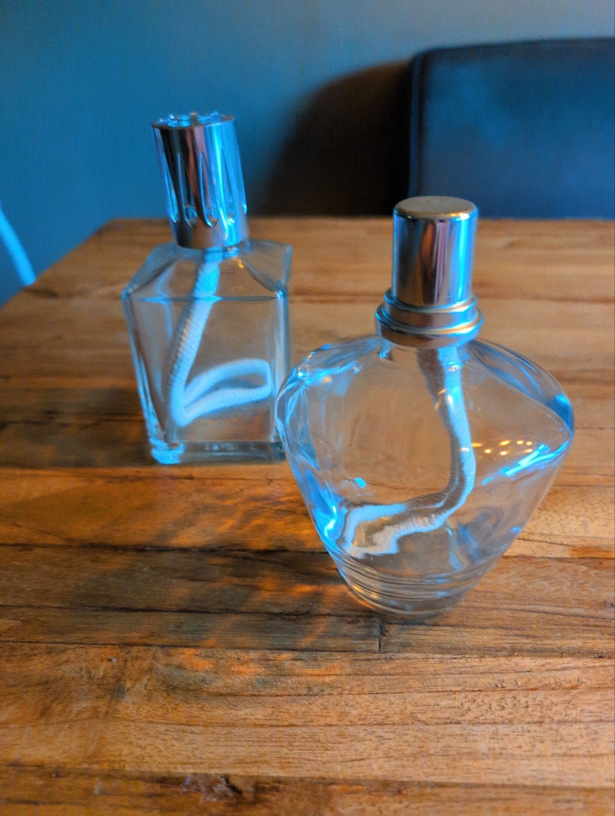 2 Lampe Berger branders - Glas, Ophalen of Verzenden, Zo goed als nieuw, Glas