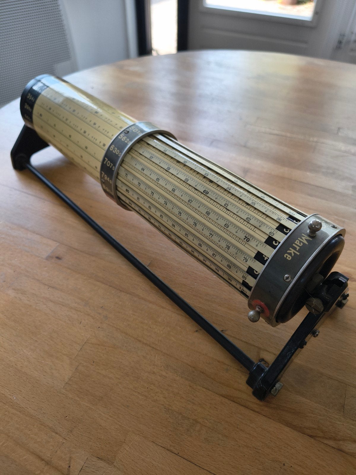 Antieke Loga Calculator 2.4m Rekenmachine Swiss Made, Antiek en Kunst, Ophalen of Verzenden