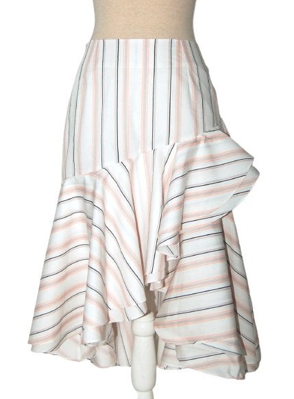 Nieuwe Josh V. rok, rokje, wit-zand gestreept, Mt. XS, Meerkleurig, Nieuw, Ophalen of Verzenden, Maat 34 (XS) of kleiner