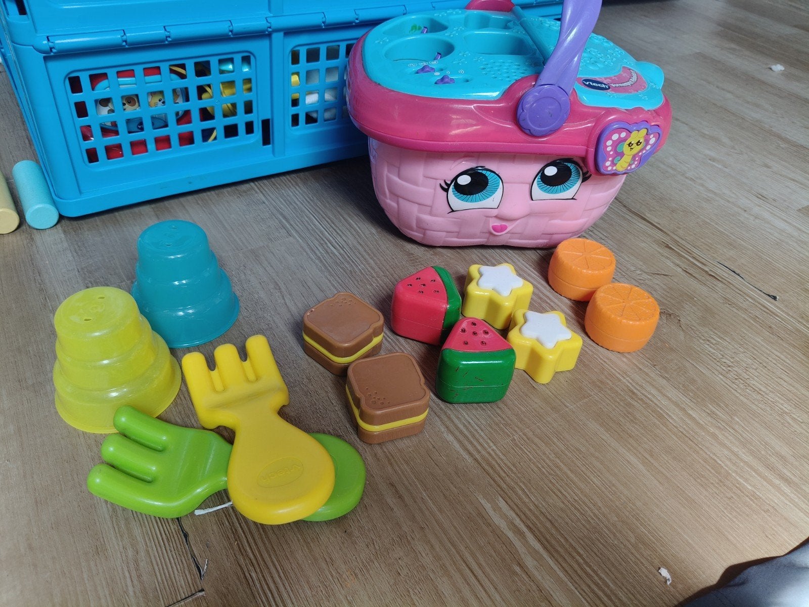 VTech Vormenstoof Picknickmand - Interactief Speelgoed, Kinderen en Baby's, Ophalen of Verzenden, Gebruikt, 6 maanden tot 2 jaar