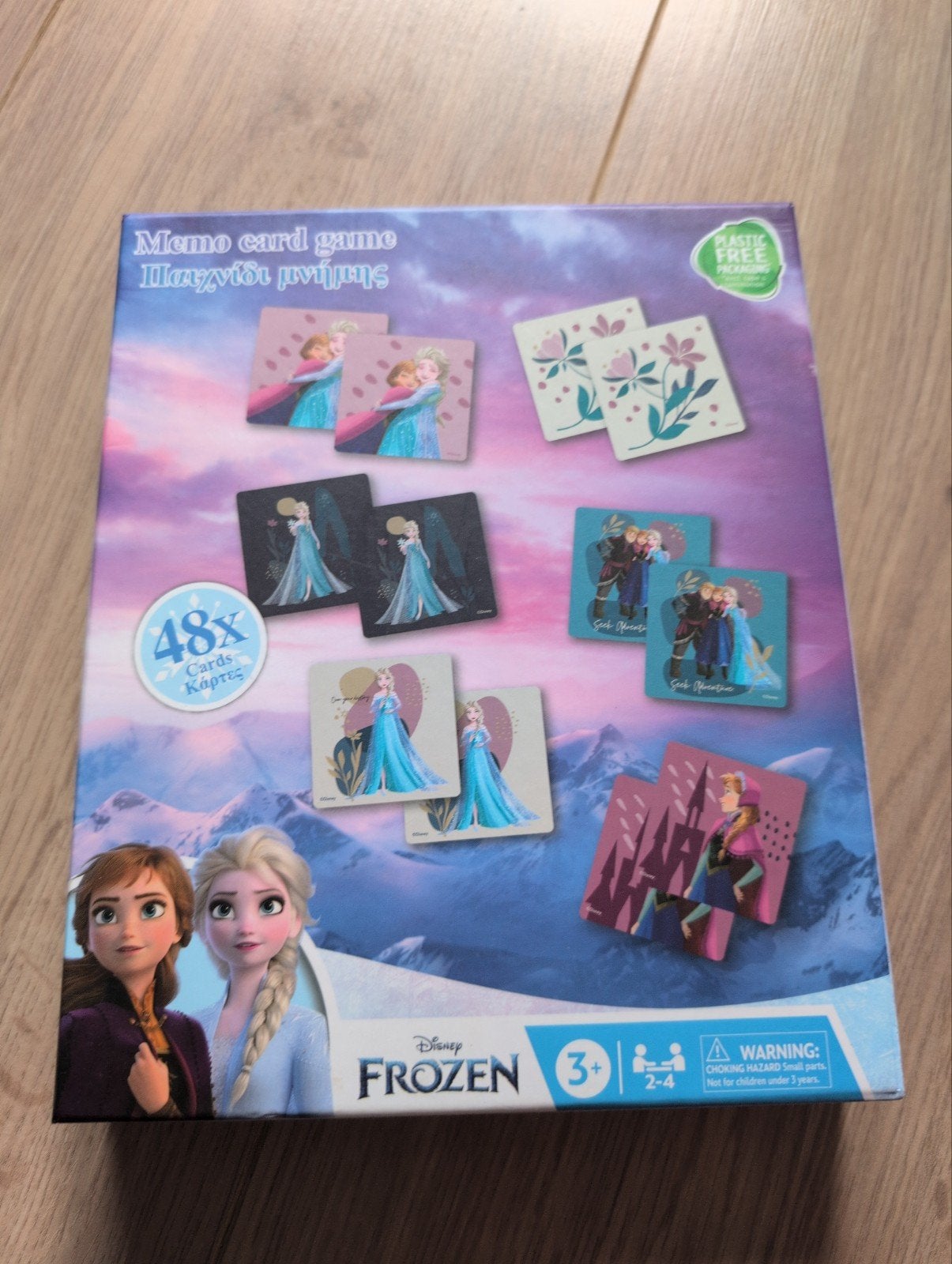 Disney Frozen Memo kaartspel - 48 kaarten, Ophalen of Verzenden, Meer dan 50 stukjes, Nieuw, 2 tot 4 jaar