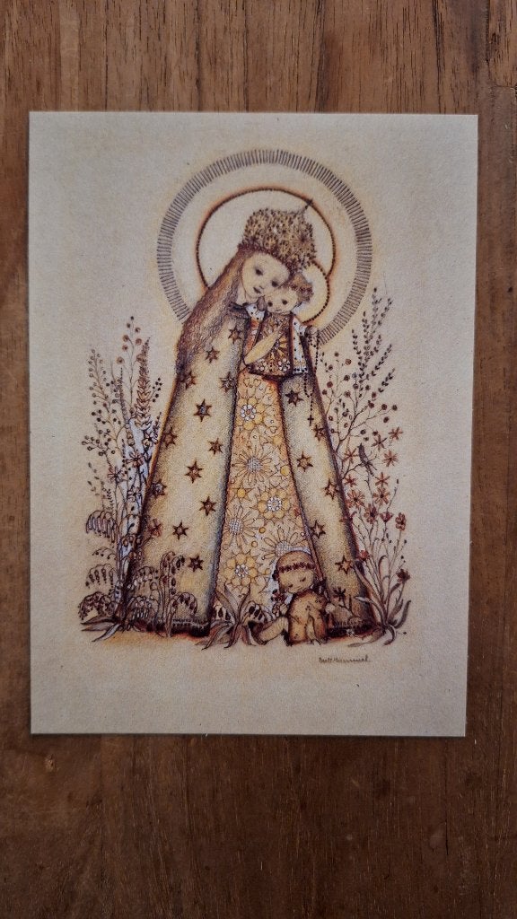 ak Hummel Schutzmantelmadonna, Ophalen of Verzenden, 1940 tot 1960, Ongelopen, Overige thema's
