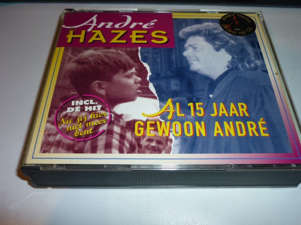 Andre Hazes de cd boxset al 15 jaar gewoon andre, Verzenden, Zo goed als nieuw, Levenslied of Smartlap