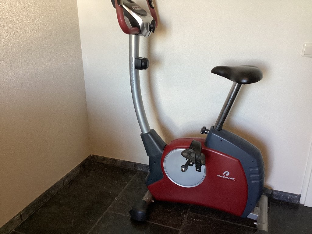 Batavus hometrainer model C1 met hartslagmeting nieuwstaat, Ophalen, Zo goed als nieuw, Metaal, Hometrainer