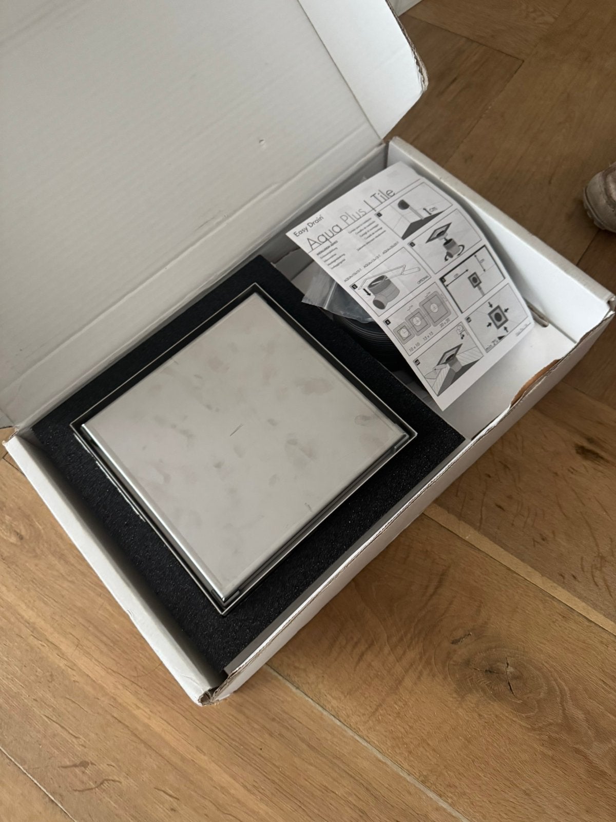Nieuwe   Easydrain aqua plus 20x20-MSI-T, Ophalen of Verzenden, Nieuw, Douche