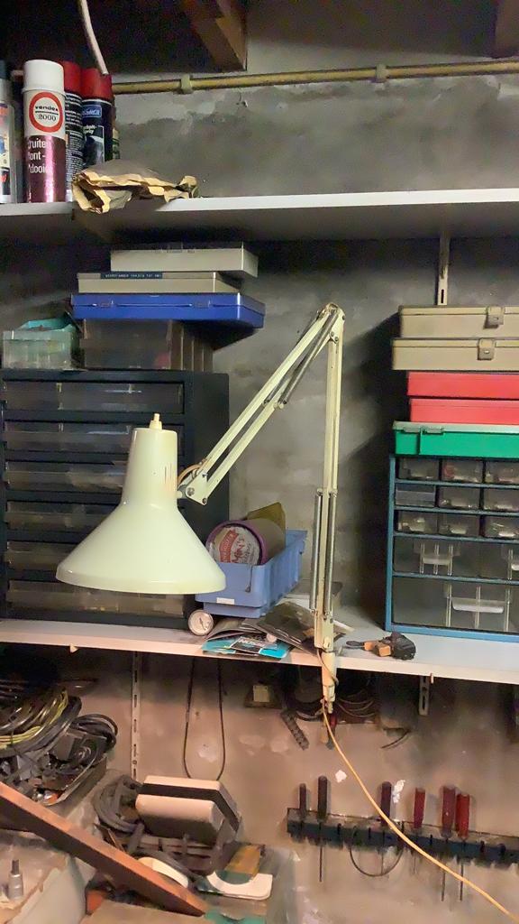 Bureaulamp oude style, Antiek en Kunst, Ophalen