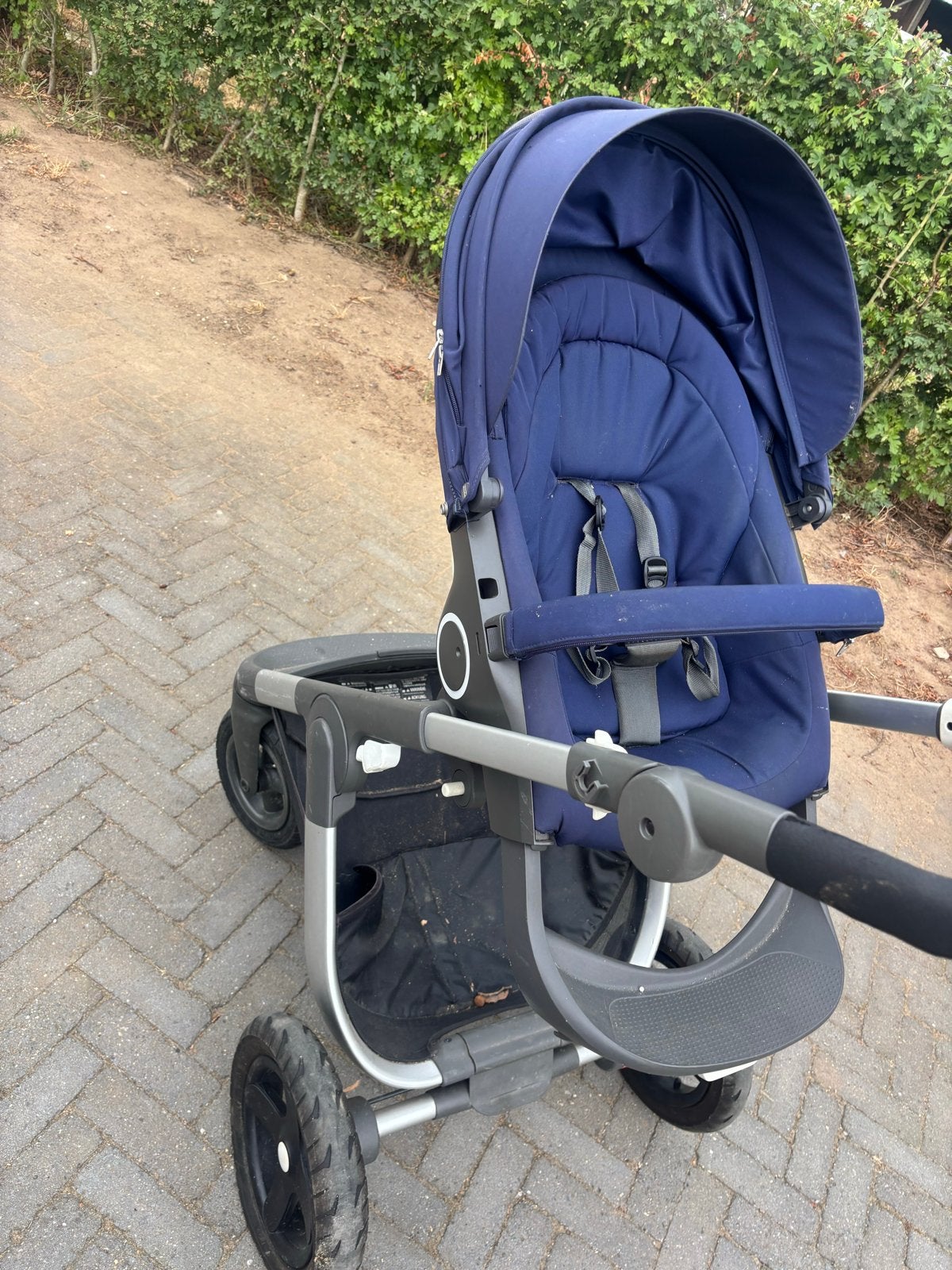 Stokke Trailz Kinderwagen - Robuust en Comfortabel, Gebruikt, Luchtbanden, Ophalen, Kinderwagen