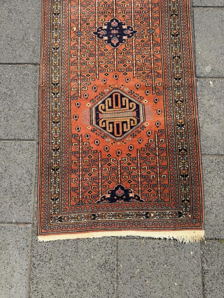 Loper Savetish Tapijt Russisch 295 x 80 cm, Overige kleuren, Wol, 200 cm of meer, Zo goed als nieuw