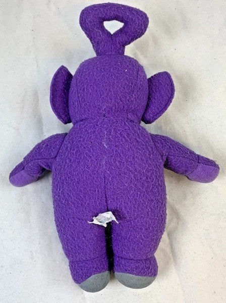 Teletubbies Tinky Winky Vintage Pluche Knuffel paars 30cm, Overige merken, Overige typen, Zo goed als nieuw, Noidea@gmail.com