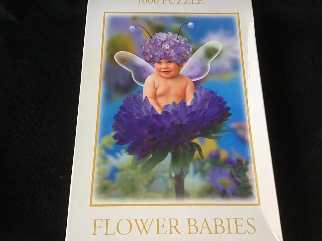 Masterline Puzzels, Flower Babies 1000 stukjes, Hobby en Vrije tijd, Denksport en Puzzels, Ophalen of Verzenden, 500 t/m 1500 stukjes