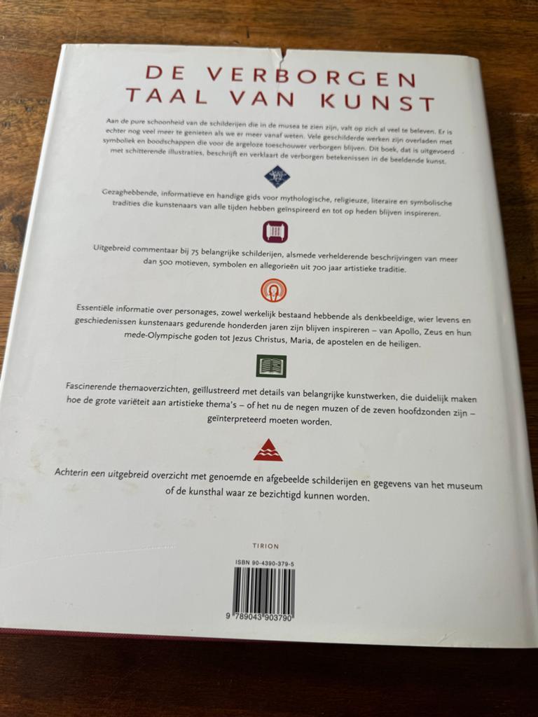 De Verborgen Taal van Kunst - Symboliek en Beeldtaal, Boeken, Ophalen of Verzenden, Zo goed als nieuw, Schilder- en Tekenkunst