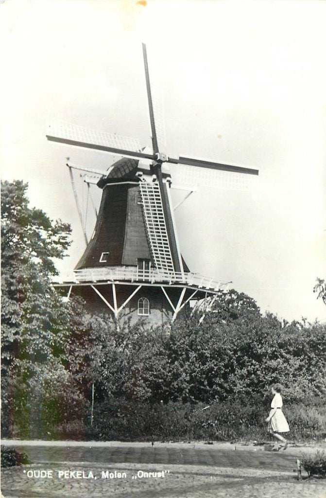 701-231-035 Oude Pekela Molen Onrust, Verzamelen, Verzenden, Voor 1920, Groningen