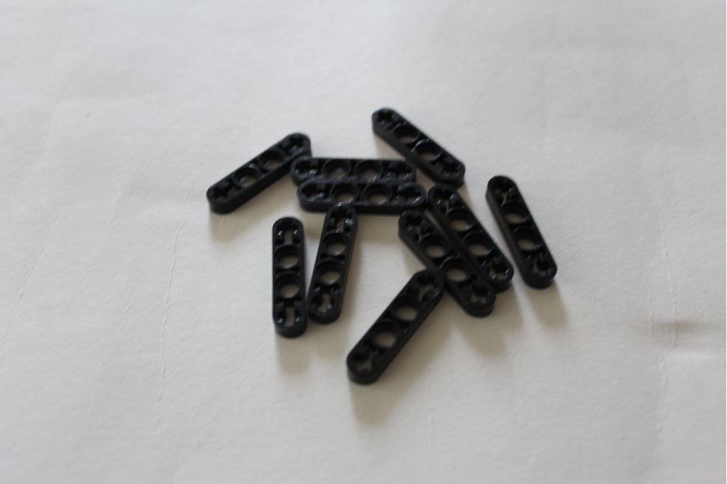 LEGO liftarm 1x4 dun met asgat zwart 32449 (10x), 1 Aastvej, Billund, South Denmark 7190, Verzenden, Lego, Losse stenen