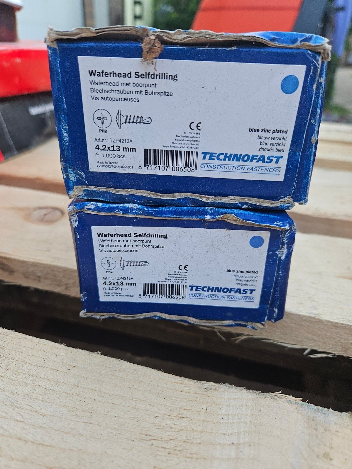 Technofast Waferhead Zelfborende Schroeven 4,2x13mm, Ophalen of Verzenden, Nieuw, Minder dan 50 mm, Schroeven