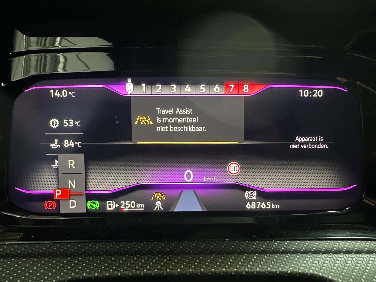 Keuzehendel, travelassist Storing MK8 GOLF8, Ophalen, Nieuw