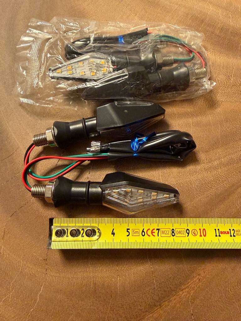 Nieuwe LED Knipperlichten Set - 4 Stuks, Motoren, Ophalen, Nieuw