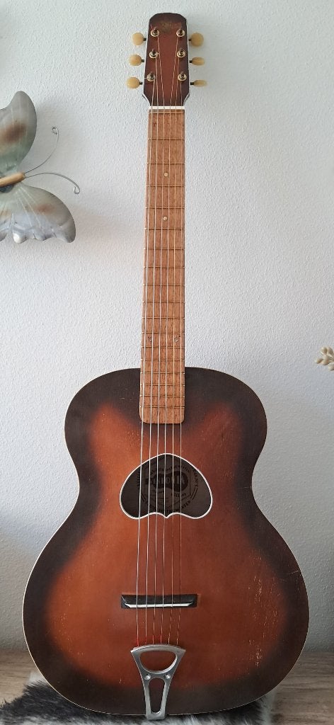 Nederlandse makelij Venlonia akoestische gitaar, Muziek en Instrumenten, Ophalen of Verzenden, Zo goed als nieuw, Western- of Steelstringgitaar