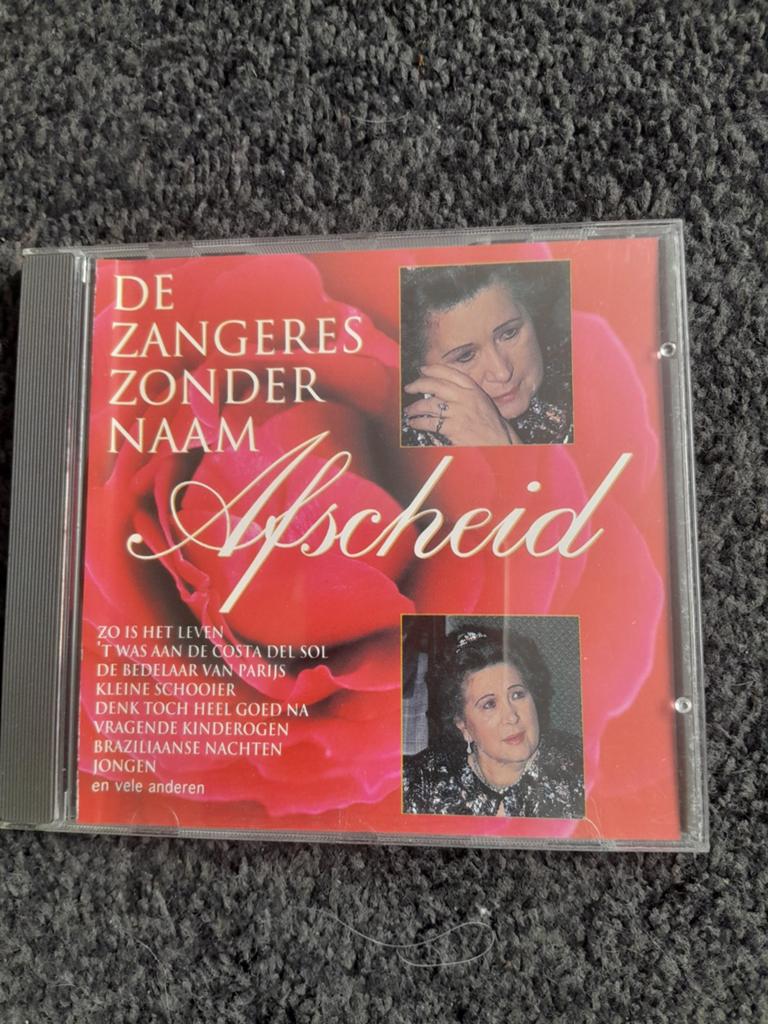 De Zangeres zonder Naam Afscheid, Ophalen of Verzenden, Gebruikt, Levenslied of Smartlap