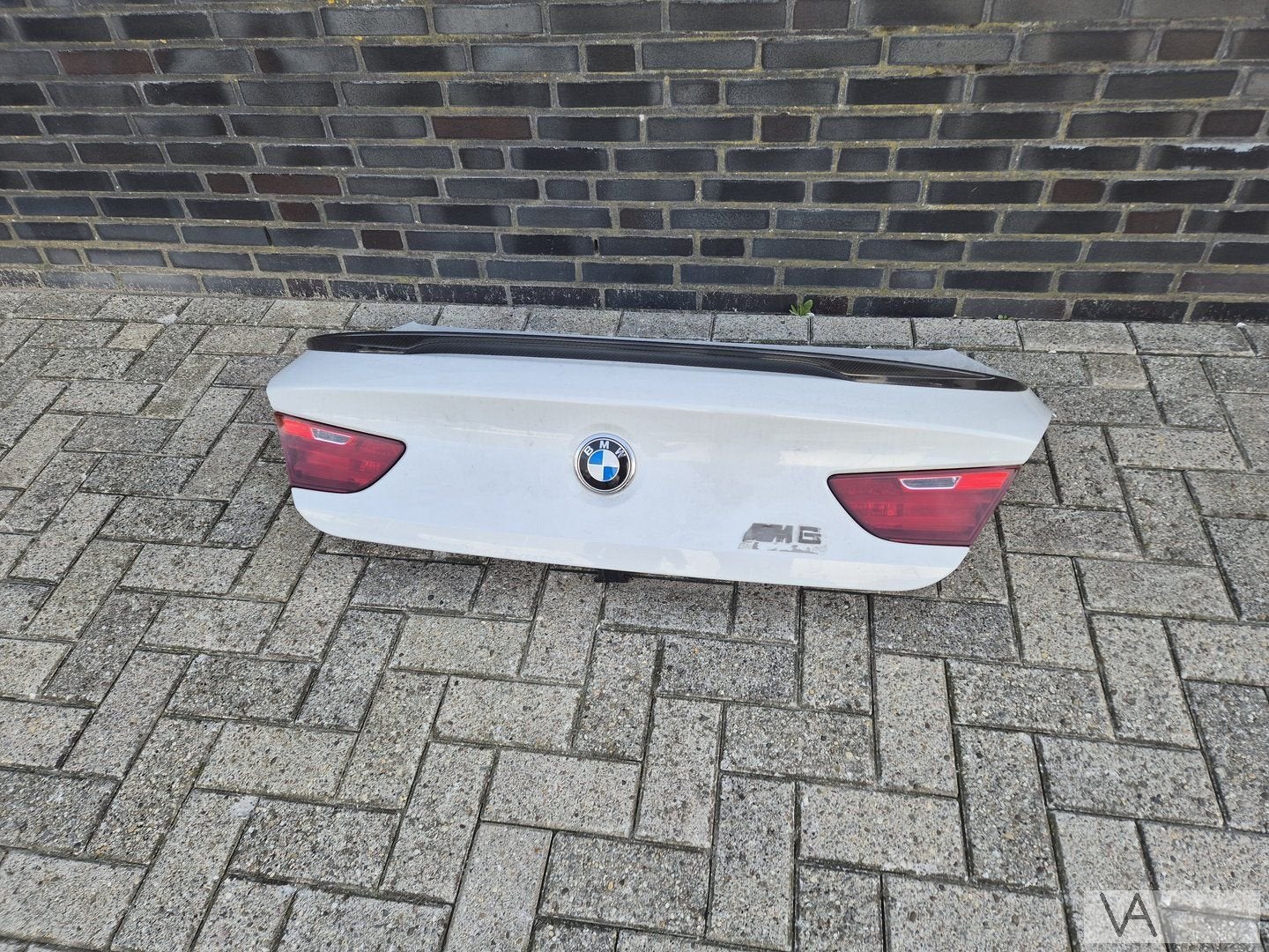 BMW 6 serie F06 2012 -2018 achterklep met lip M6 COMPETITION, Gebruikt, -, Ophalen of Verzenden, Achter