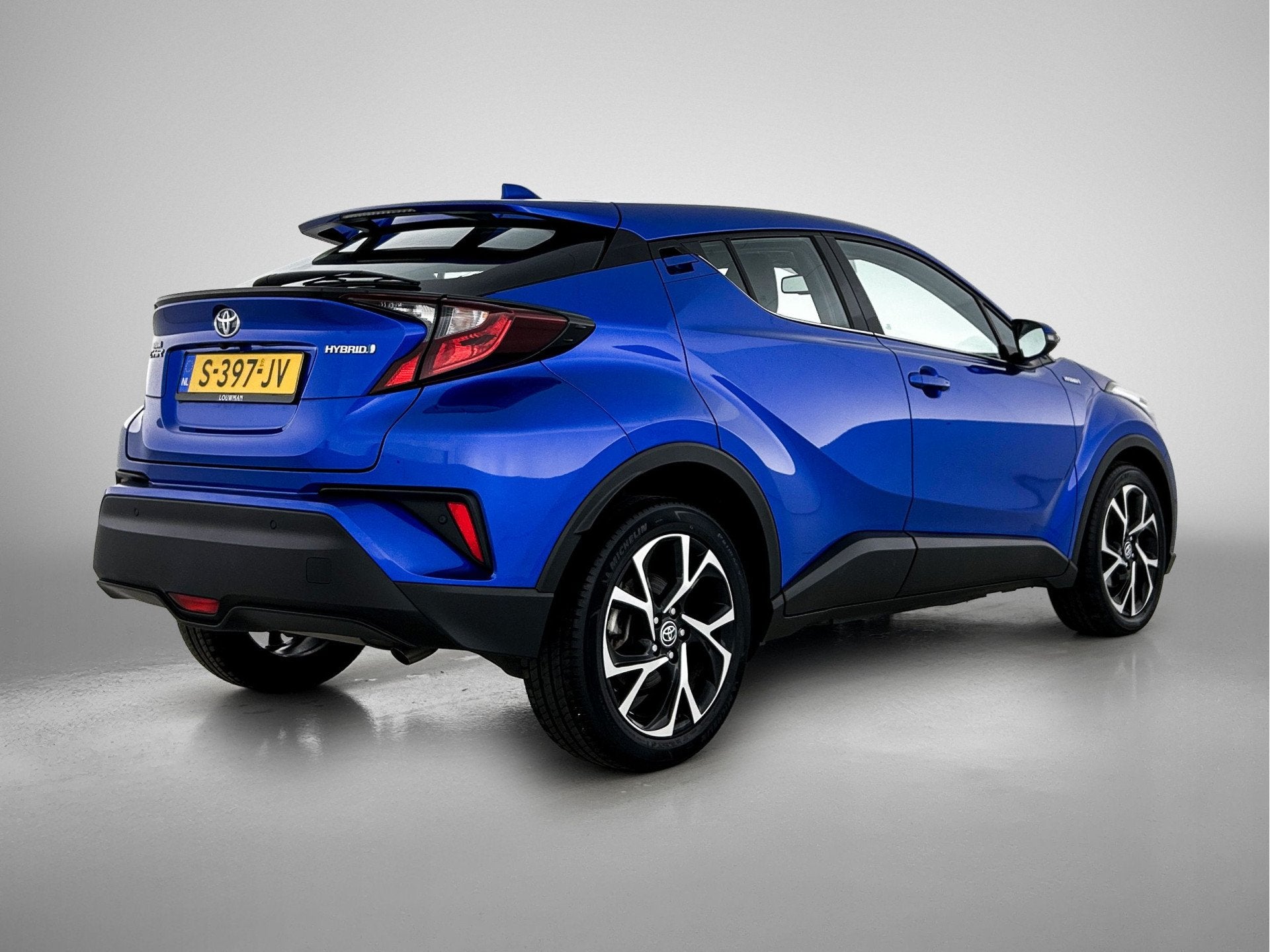 Toyota C-HR 1.8 Hybrid Dynamic | BTW voertuig | Parkeersenso, Auto's, Toyota, 12 maanden, Euro 6, 4 cilinders, Blauw
