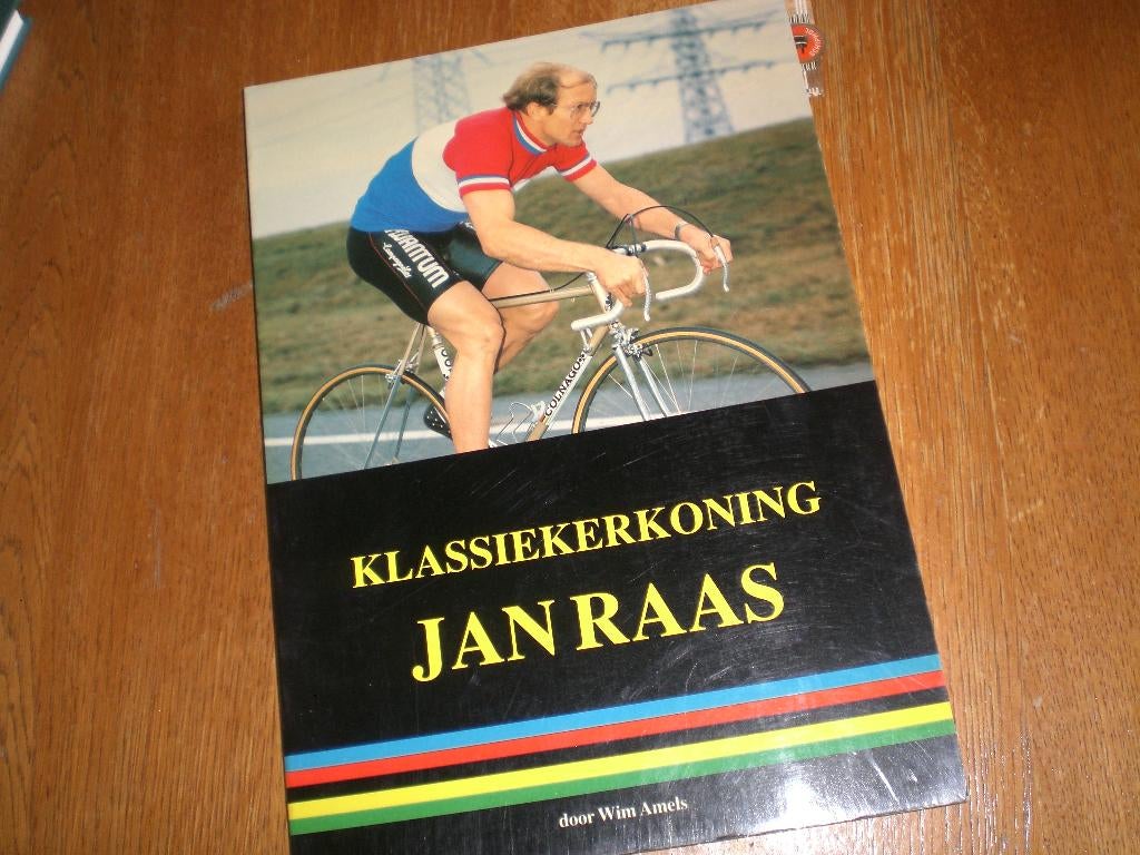 klassiekerkoning Jan Raas Wim Amels, Ophalen of Verzenden, Zo goed als nieuw, Lopen en Fietsen