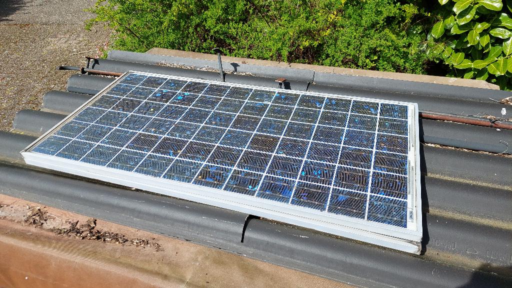 Zonnepanelen 2 st, Ophalen, Overige materialen, Gebruikt, Overige kleuren