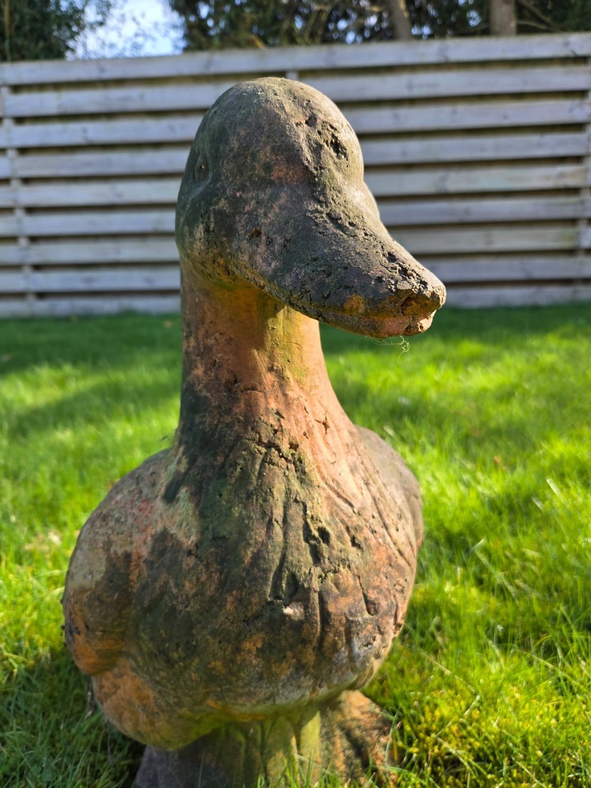 stenen gans, Tuin en Terras, Tuinbeelden, Ophalen, Steen