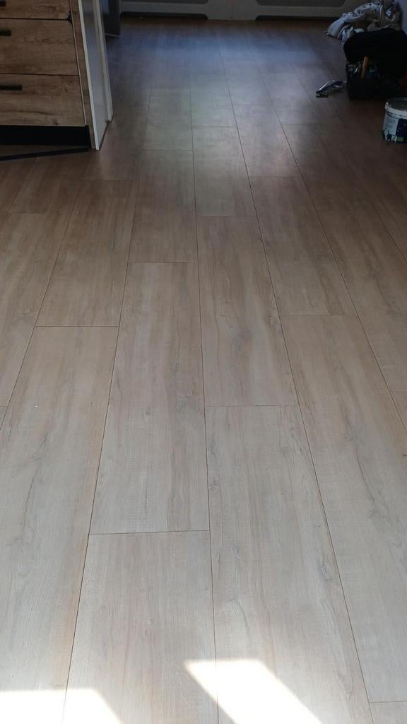 Licht laminaat, 30 - 35 m2, Ophalen, Gebruikt, 50 tot 150 cm, 10 m² of meer