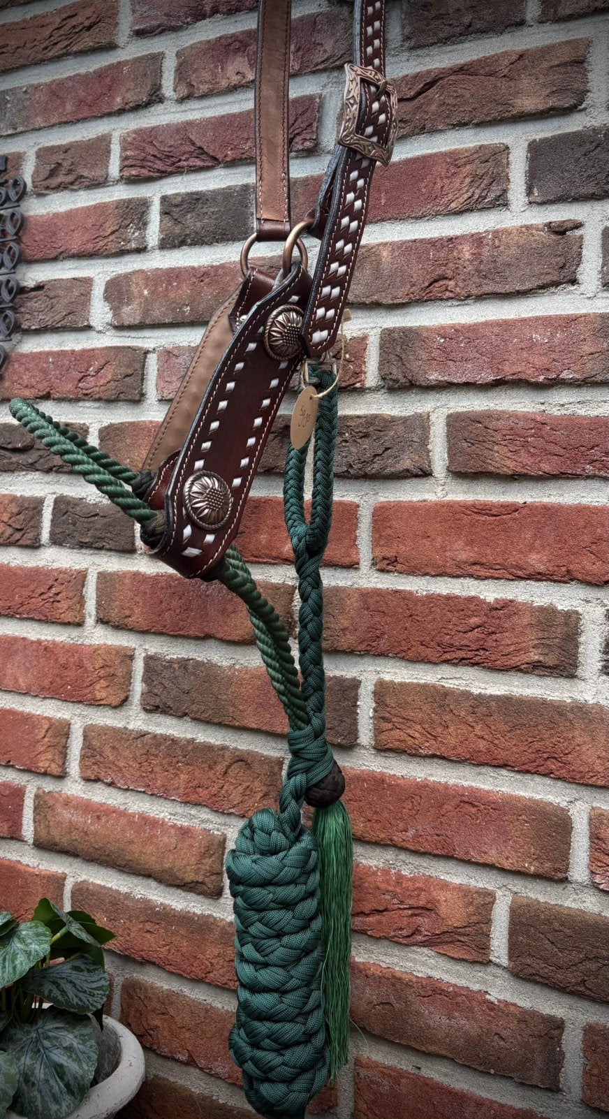 NIEUW western touwhalster – QH Full, Dieren en Toebehoren, Ophalen of Verzenden, Nieuw, Western, Full